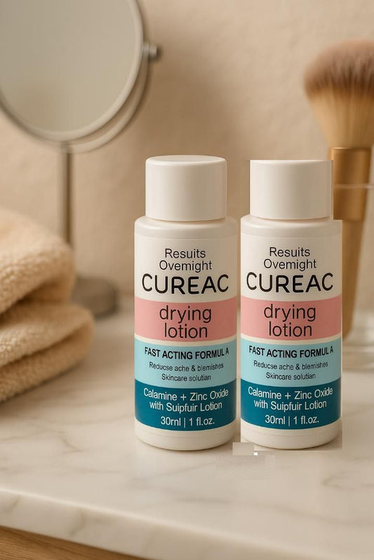 Drying Lotion With Calamine, Zinc Oxide & Sulphur - 30ml Each (Pack of 2)